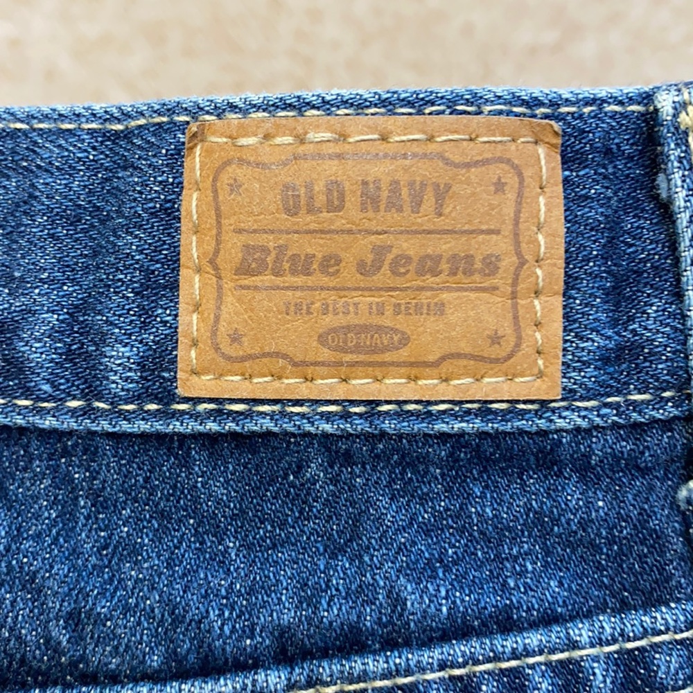 Vtg 90s Old Navy Low Waist Boot Cut Jeans sz 8 Reg - Picture 10 of 10